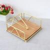 Solid Wood Tissue Holder Home Napkin Container For Hotel Restaurant Decoration,C-M53K