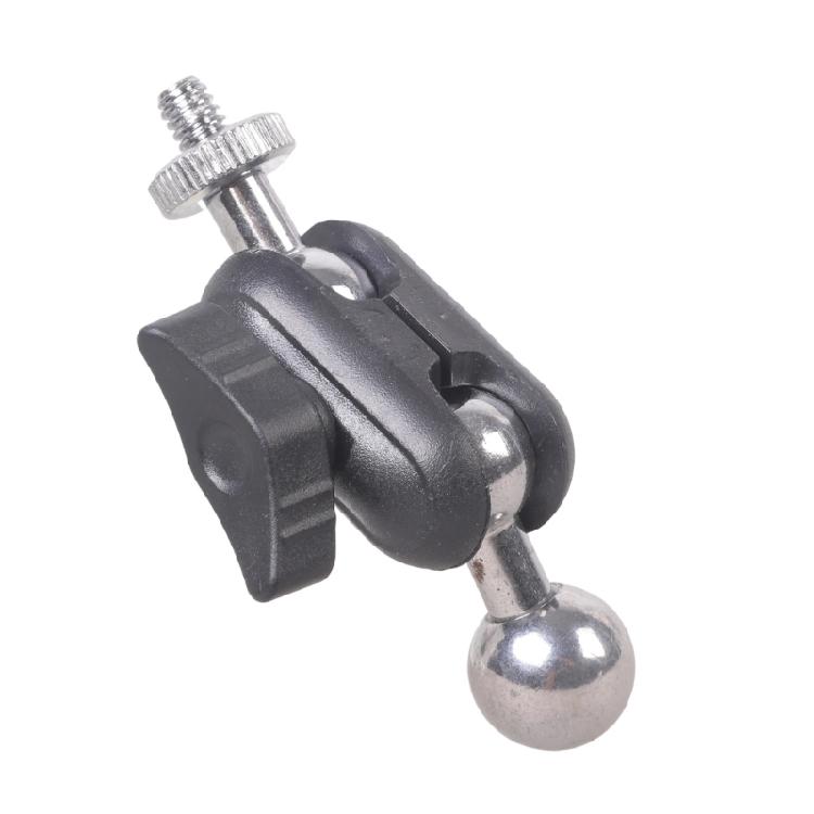 Angle Adjustable Ball Joint Mount 1/4 Inch Male Thread To 17mm Twirling Base For Webcams Tablets Stand Accessories