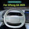 For Xpeng G6 2025 Car Steering Wheel Cover Anti-Slip Leather Steering Wheel Protector