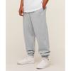 Gymshark Crest Oversized Joggers Light Grey Core Marl A4c5v Gbcn