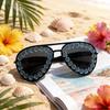 Diamond-studded large-frame sunglasses, new women's sunglasses, exaggerated large-frame sunglasses, metallic sunglasses with high personality