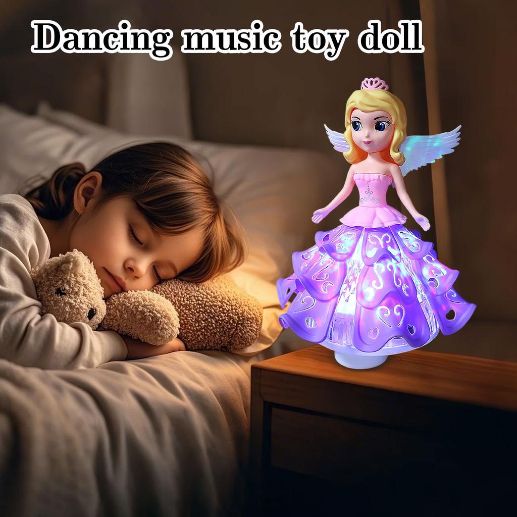 Tato panenka princezna, která kombinuje světla, hudbu a chůzi, je používána k utvoření nekonečné snové párty pro malé princezny.