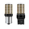 2 stk Canbus 1156/7440 3014 144SMD LED-blinklys for bil Bremselampe