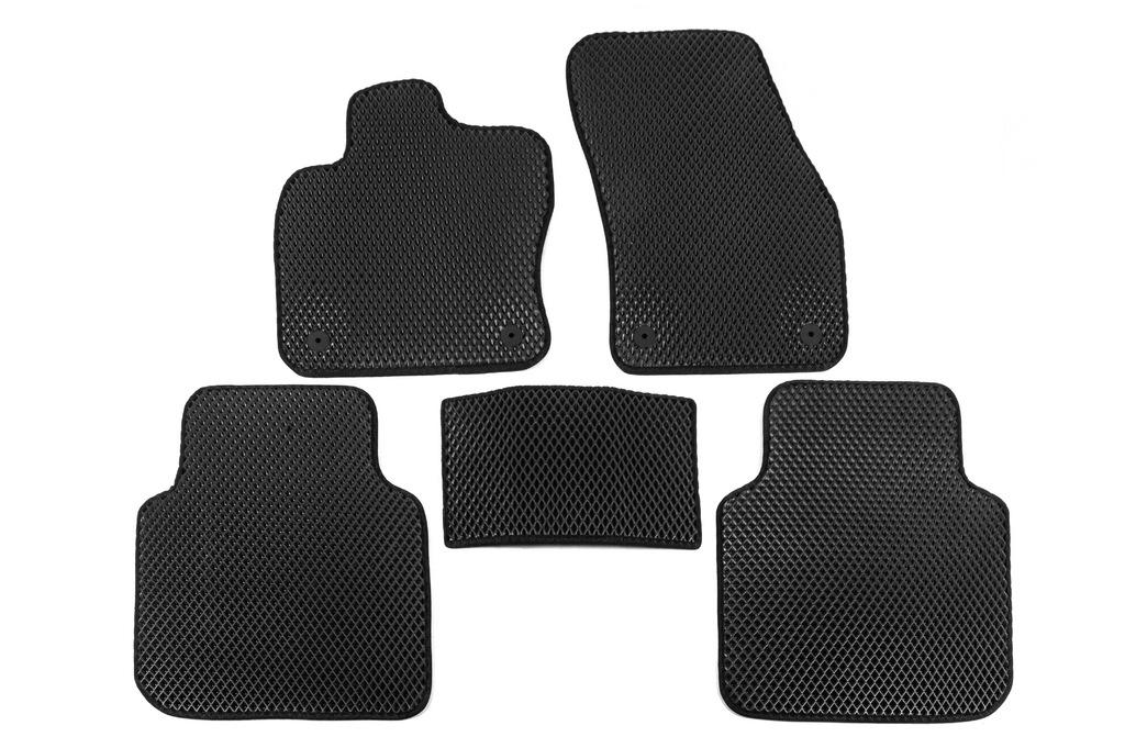 

Коврики EVA (Ollspase, 2 ряда, Черный) для Volkswagen Tiguan 2016-2024