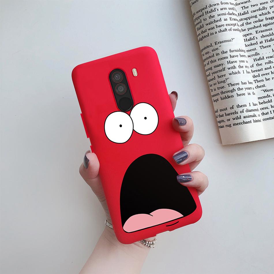 For Xiaomi Pocophone F1 Case Cute Cactus Soft TPU Silicone Back Cover For Pocophone F1 F 1 Poco F1 Phone Case Fundas Coque Shell