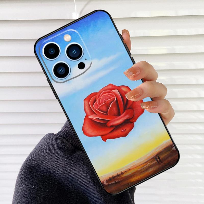 Salvador Dali Art Phone Case For iPhone 17 16 15 13 11 12 14 Pro Max mini 15 16 Plus 16e 17 Air Cover Fundas
