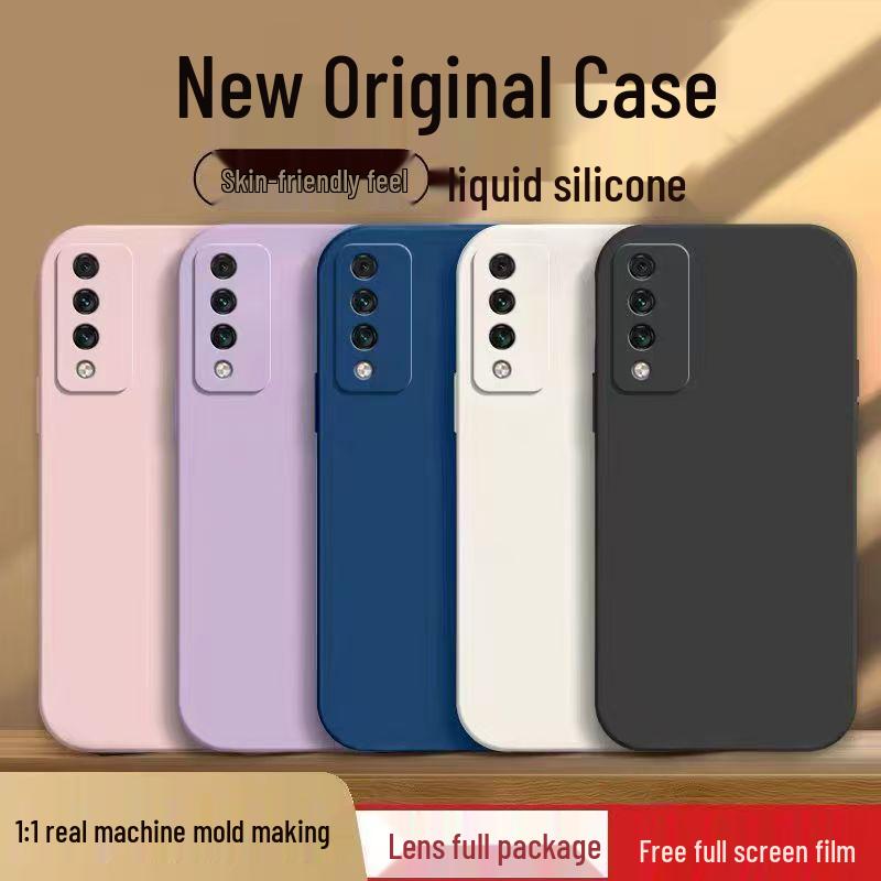 Huawei Maimang 10 Liquid Silicone Phone Case: Full Coverage Drop Protection, Solid Color, Skin-Friendly, Simple Style.