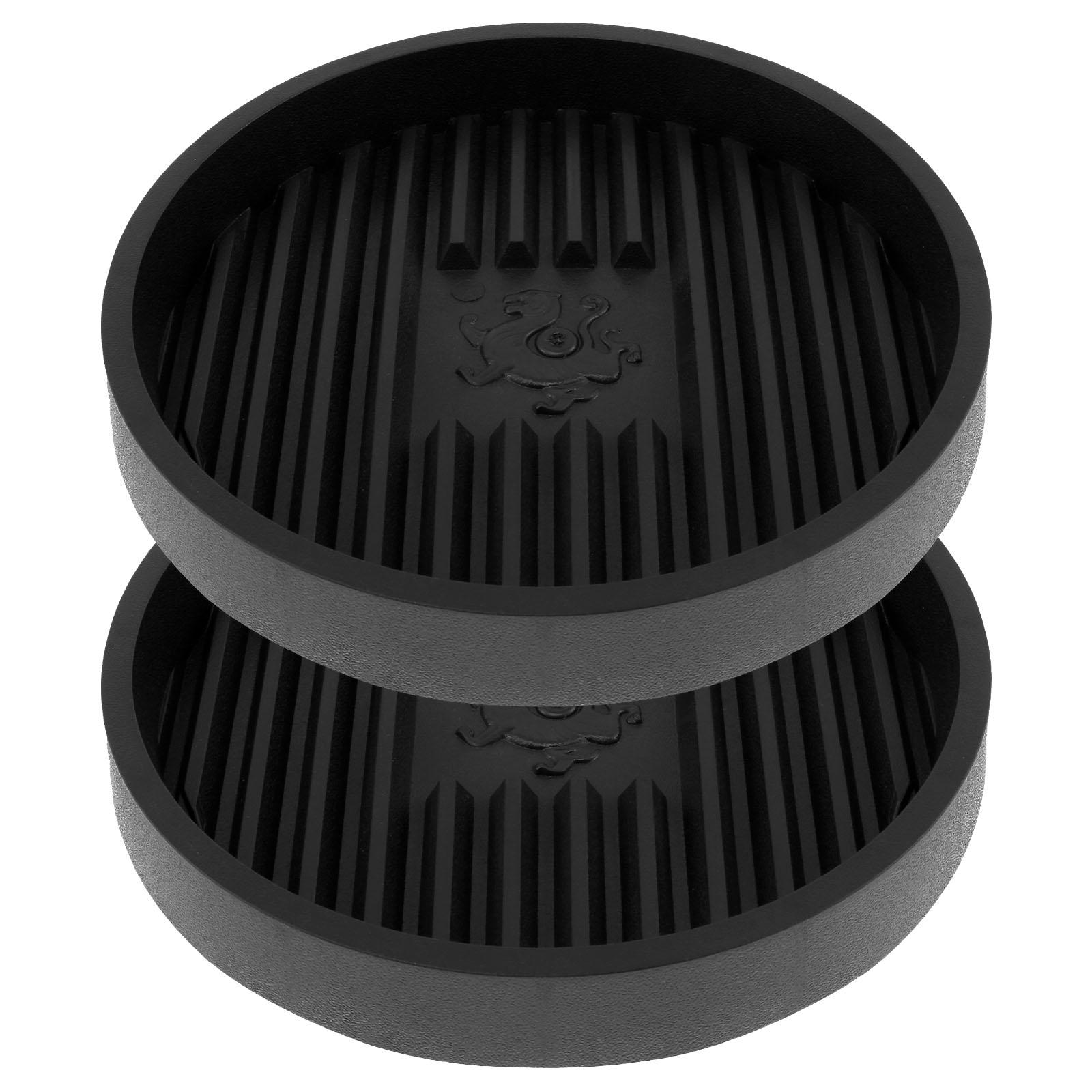 

2Pcs Toilet Plunger Holder Plastic Plunger Tray Multifunctional Fast Drying Bathroom Plunger Holder for Most Toilet Plunger