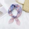 Versatile Cotton Linen Silk Scarf: Spring & Autumn Unisex Small Square Neck & Head Accessory