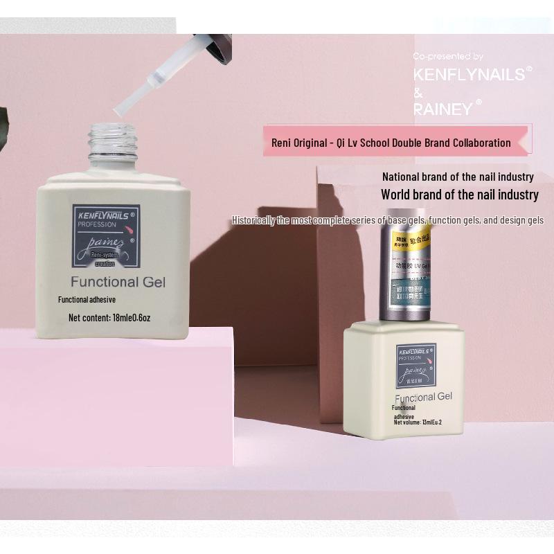 

Гель для дождливого оригинального нейл-арта: Топ без липкого слоя, Матовое базовое покрытие, Укрепляющий Салонный Эксклюзив