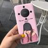 For Honor X9a Fashion Feather Cloud Pattern Phone Case For Honor X9a 5G X 9a ROM-NX1 Candy Color Soft Silicone TPU Back Cover