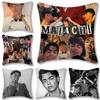 Actor Pillow Covers Cartoon Sofa Decorative Home Doublesided Printing Short Plush Cute Cushion MMalachi BBarton Cover