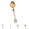 Crystal Coffee Spoon Dessert Scoop Vintage Style Scoops Decoration Gift Tableware Restaurant Kitchen Accessories