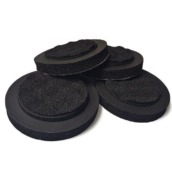 4x Car Door Trim Speakers Sound Coil Sealing ulation Foam Speaker Rings 6.5”
