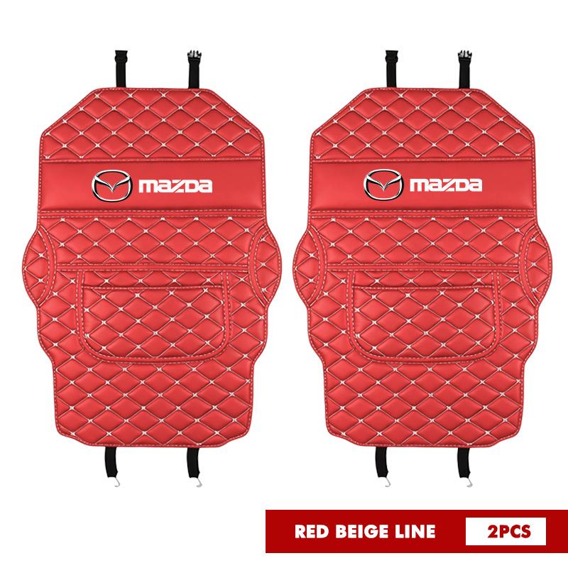 Leather Car Anti-Kick Mat Seat Back