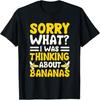 Banana Fruit Lover Fruitarian Funny T-Shirt