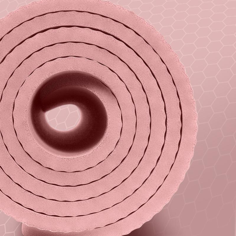 Podložka na jógu šetrná k životnímu prostředí a bez zápachu Zesílená podložka pro tlumení nárazů a protiskluzová podložka Dámská podložka na fitness švihadlo