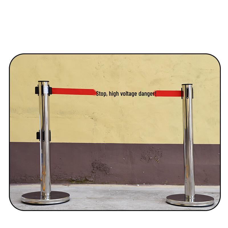 Longzhan Stainless Steel Retractable Warning Barrier