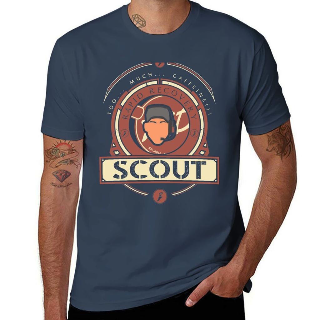 Scout Red Team Tshirt Large Size Basic Casual Tshirt