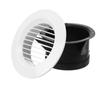 Various Shapes Air Vent Extract Valve Grille Air Circulation Vents Cover 100/150mm Round Ducting Ventilation Cover Accessories