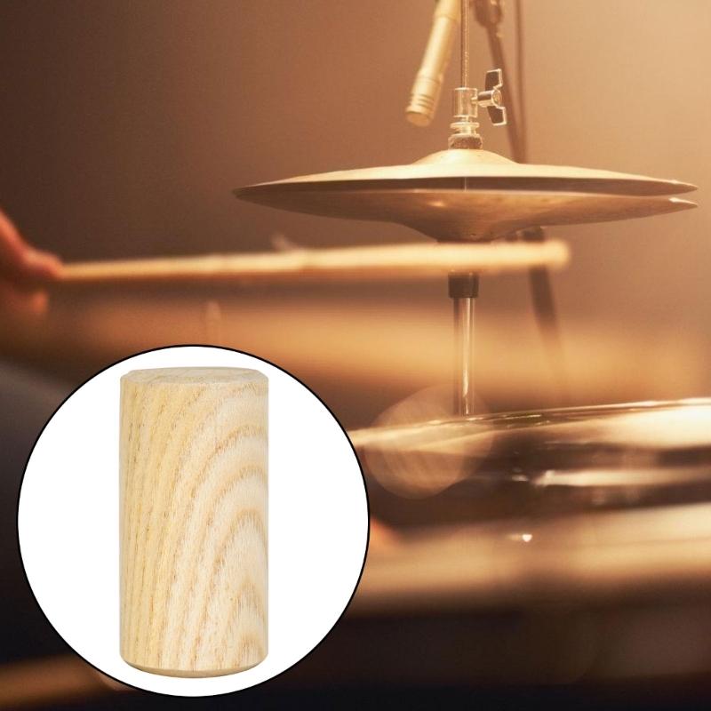 Cylinder Sand Shaker Rhythm Maracas Percussion Musical Instruments Round Hand Shaker Wood Sand Hammer Enduring