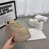  Women's Chunky Sole Forrest Gump Shoes Platform Casual Lace Up Sneakers