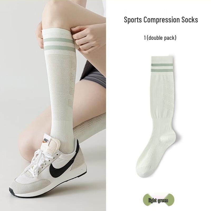 WEZHO Women s Athletic Compression Calf Socks