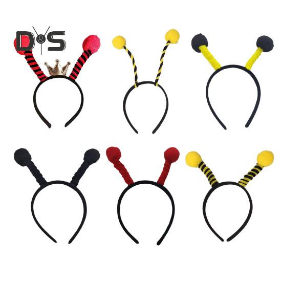 Bienen-Stirnband, Halloween, Weihnachtsfeier, festliche Bienen-Themen-Haarreif, Urlaubsparty, Stirnbänder, Haar-Accessoires