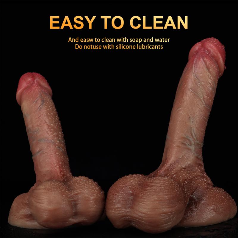 Żeński makijaż Phallus Masturbator Super miękka symulacja o wysokiej wierności Phallus Adult Products