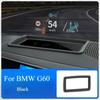 For BMW 5 Series I5 G60 G61 G68 2023-2026 ABS Black Car HUD Head Up Display Protective Cover Trim Interior Car Accessories