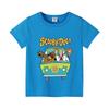 Scoobys Doos Kid Summer T-shirt Anime Tee Creative Cartoon Clothes Boy Girl Summer Short Sleeve Clothes Tops Birthday Gift