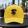 Rottweiler Puppy Baseball Cap Adjustable Duckbill Hat With Rottie Design Lightweight Travel Party Gift Multiple Colors