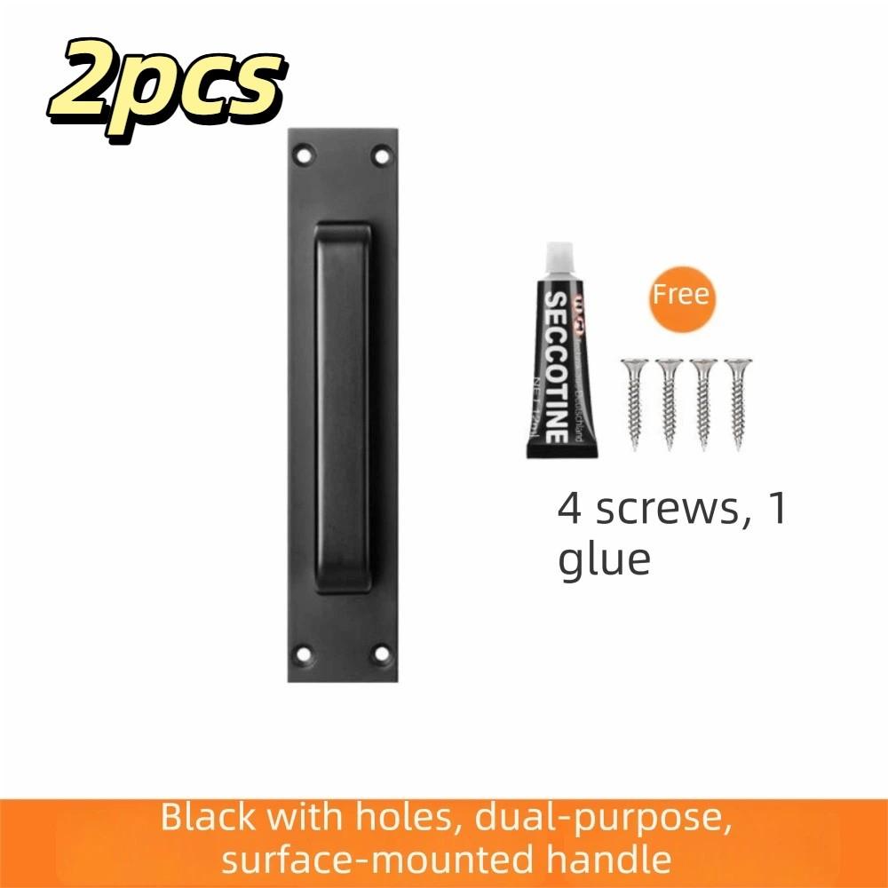 Rust-Resistant Aluminum Zinc Zinc Alloy Door Handle Drilling Installation Handle  Security Doors