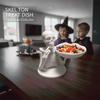 Bone Shape Skeleton Candy Bowl Matte White Spooky Jewelry Dish Halloween Key Holder  Gothic Lovers