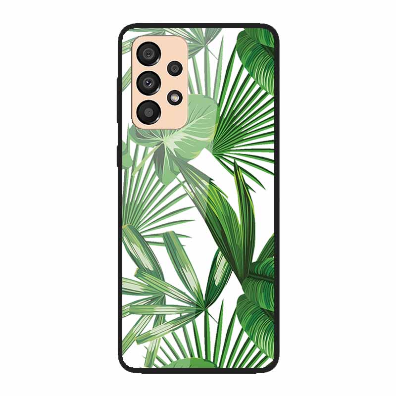 Case for Samsung A33 5G Cover Fashion Tempered Glass Phone Covers for Samsung Galaxy A33 A53 A73 5G Case Bumper A 33 Protective
