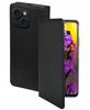 Case for iPhone 15 SMART MAGNET BOOK CASE CLOSED BLACK + 9H Glass