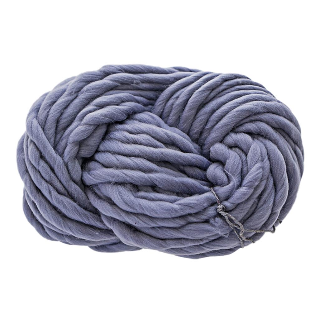 Chunky Soft Wool Yarn Scarf Knit Thickness Warm Hat Household Supplies