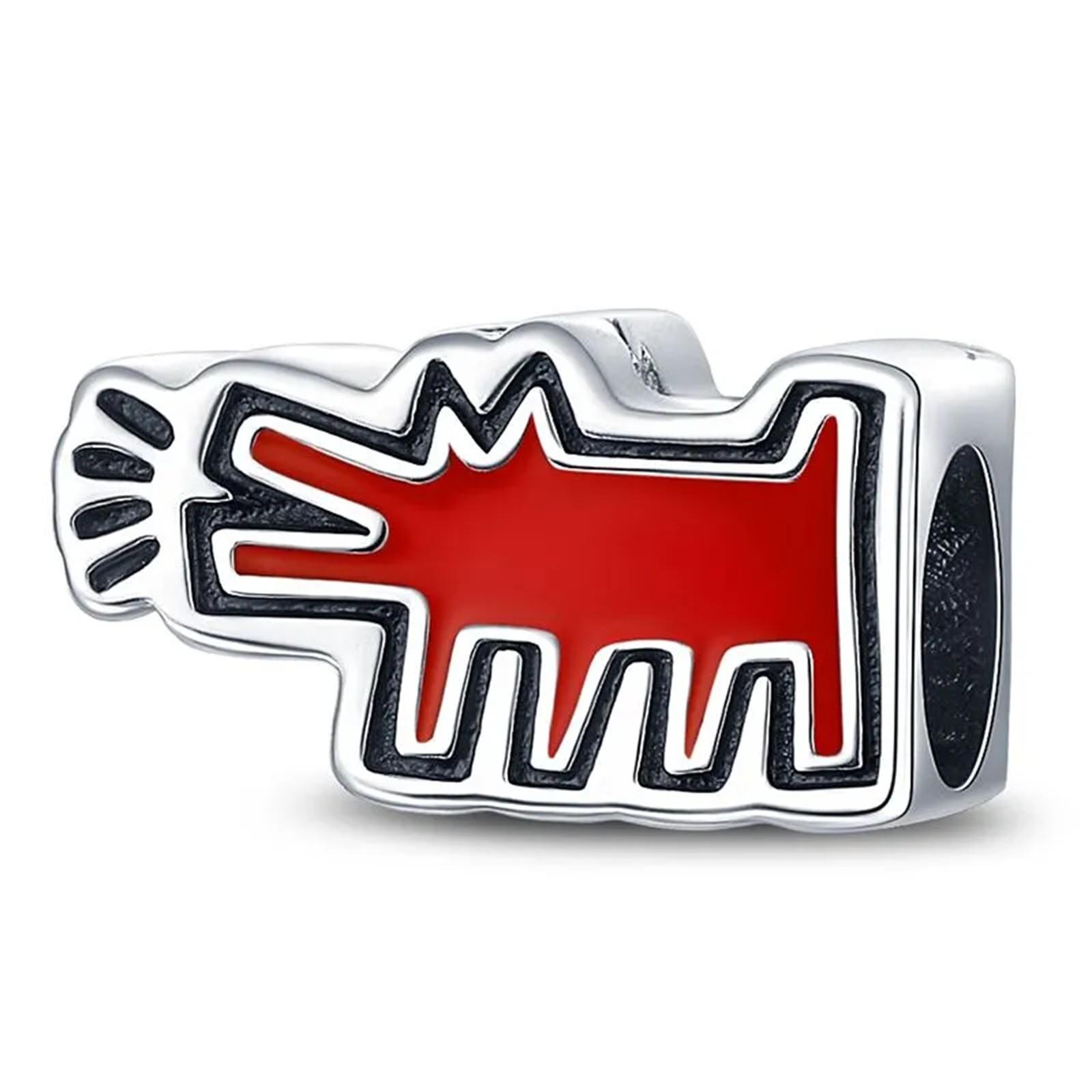 

DIY мультфильм браслет украшение на нить браслет кулон украшение на нить красный