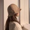 Feminine Women's Bucket Hat Cotton Bucket Hat 3 Colors