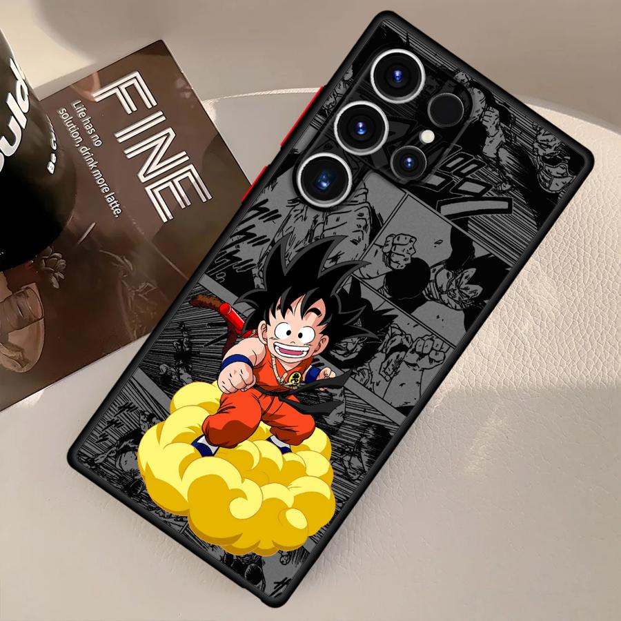 Anime Dragon Ball Roztomilé pouzdro pro Samsung Galaxy S20 FE S22 S24 Plus S25 Ultra S23 FE S26 Note 20 Ultra 10+ S21 Kryt Zadní strana telefonu