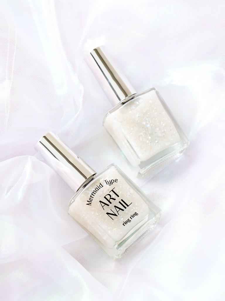Ring Ring Art Nail Polish 13ml - Mermaid White