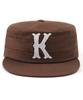 KND Kv Pillbox Cap Brown