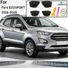 Suitable for Ford ECOSPORT 2018- Door Panel Leather Cover Special Door Handle Leather Door Armrest Leather Sheath Interior