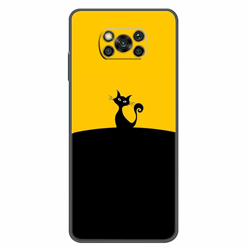 For Poco X3 Pro Case Cool Silicone TPU Soft Print Phone Cover For Xiaomi Poco X3 NFC Case Funda Pocophone X3 Pro PocoX3 Pro Capa