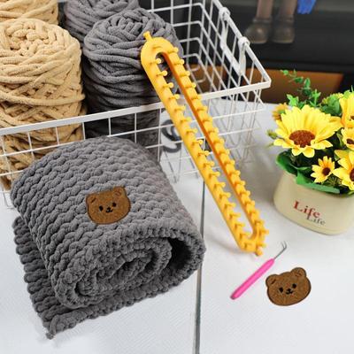 Thick Wool Yarn for Knitting Scarves, Blankets, Slippers, and More
