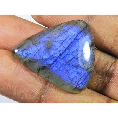 42 Cts Labradorite Feu Arc-en-ciel Poire Cabochon Pierre Gemme Naturelle Libre 29X33MM SK-2062