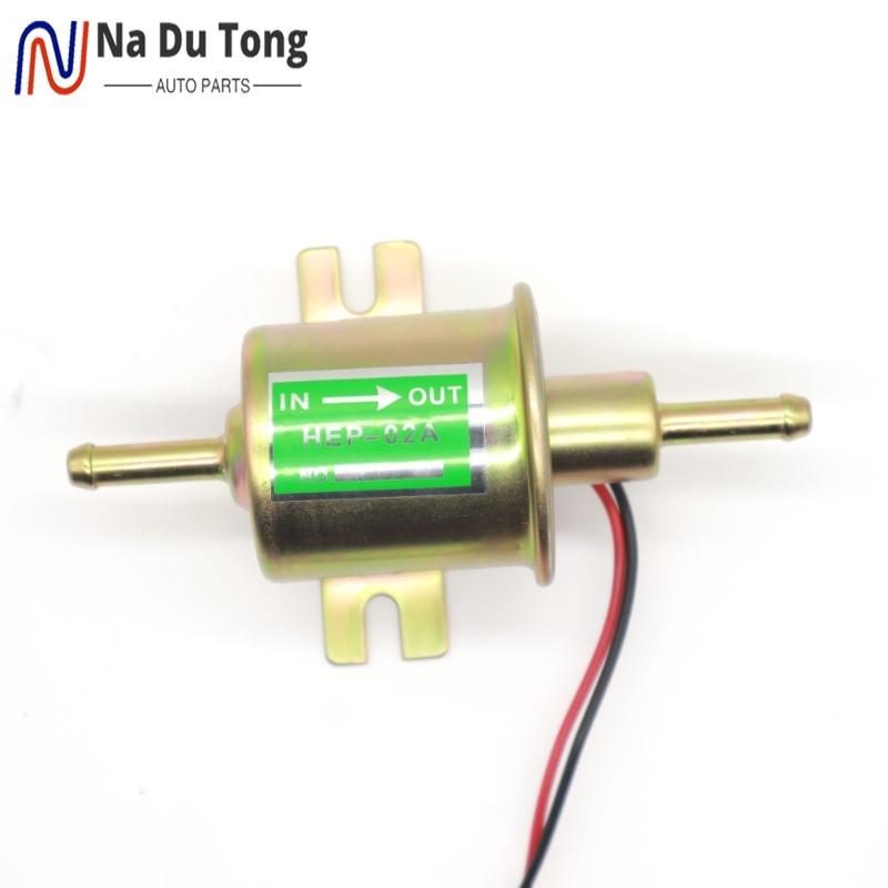 Elektrische Kraftstoffpumpe HEP-02A Universal 12V Niederdruck für die meisten Auto-Vergaser Motorrad ATV HEP02A