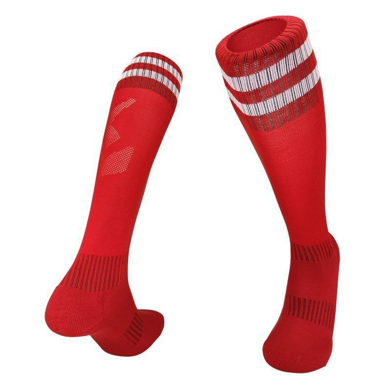 Over-knee Football Socks Men's and Women's Stockings Towel Bottom Sweat-absorbing Non-slip Sports Socks Children's Adult Breathable Thickened Socks