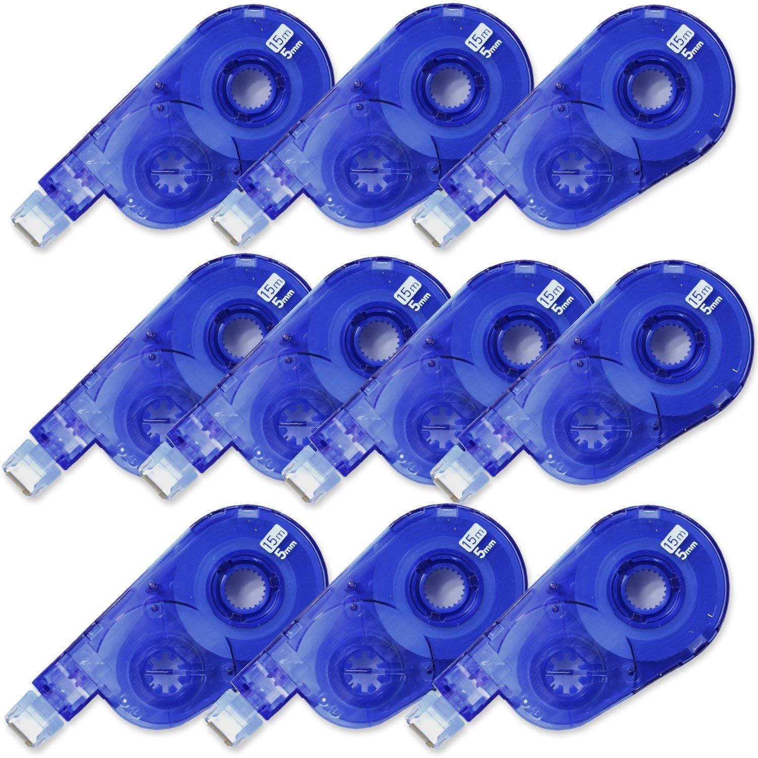 

Plus Wiper Switch Correction Replacement Tape, 5mm, Blue, Tape, 10-Pack, 49-581 синий