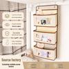 Hanging Bedside & Wardrobe Multi-Layer Storage Bag for Dorm Essentials & Snacks